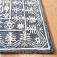 Safavieh Micro-Loop MLP619M 5" x 8" Blue and Ivory Area Rug, , large