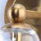 Jamie Young Direct Ship Halden Glass Wall Sconce in Brass, , large
