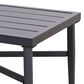 Global Note Collections Raleigh 4-Piece Patio Chat Set in Smoke Grey, , large