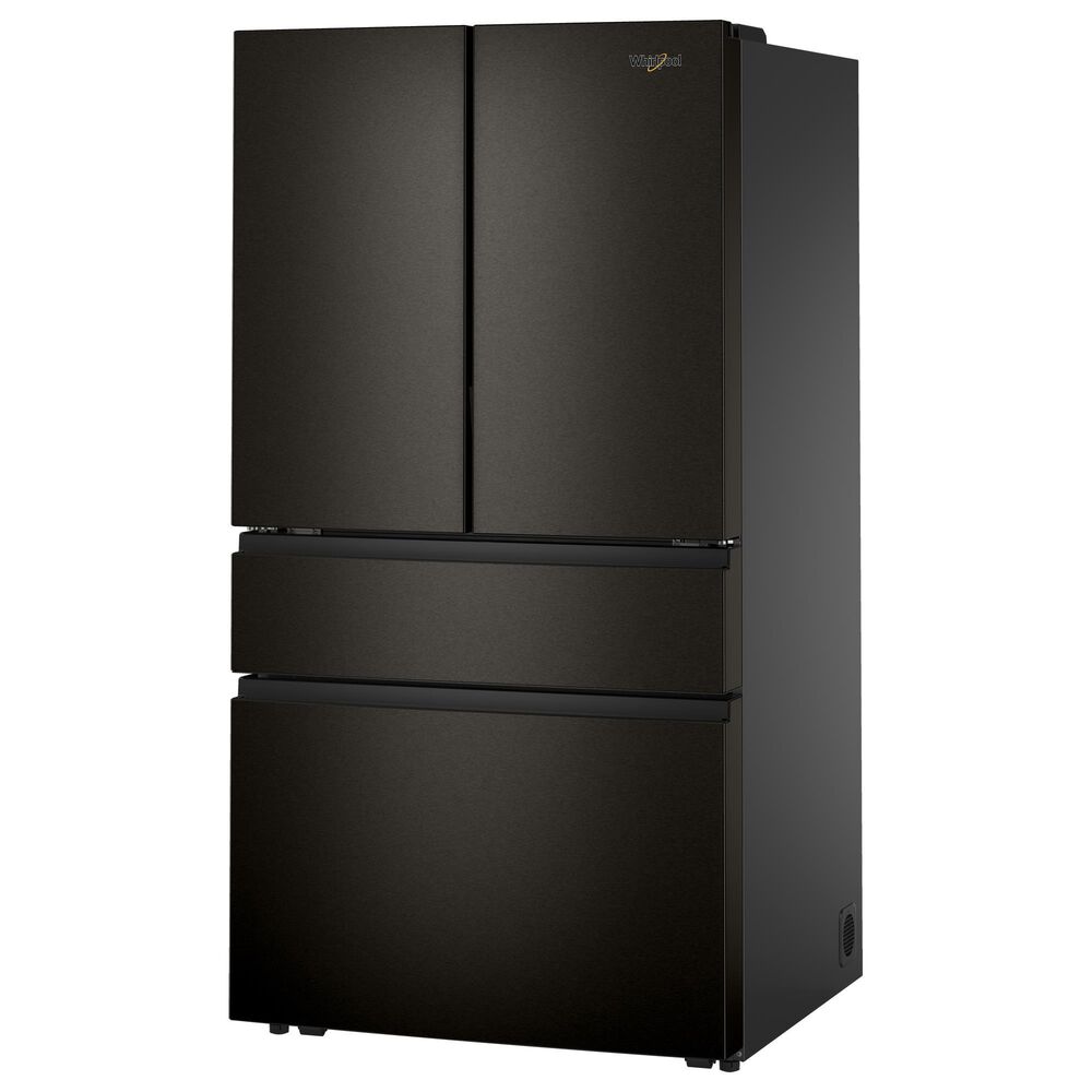 Whirlpool 30 Cu. Ft. French Door Refrigerator in Fingerprint-Resistant Black Stainless Steel, , large