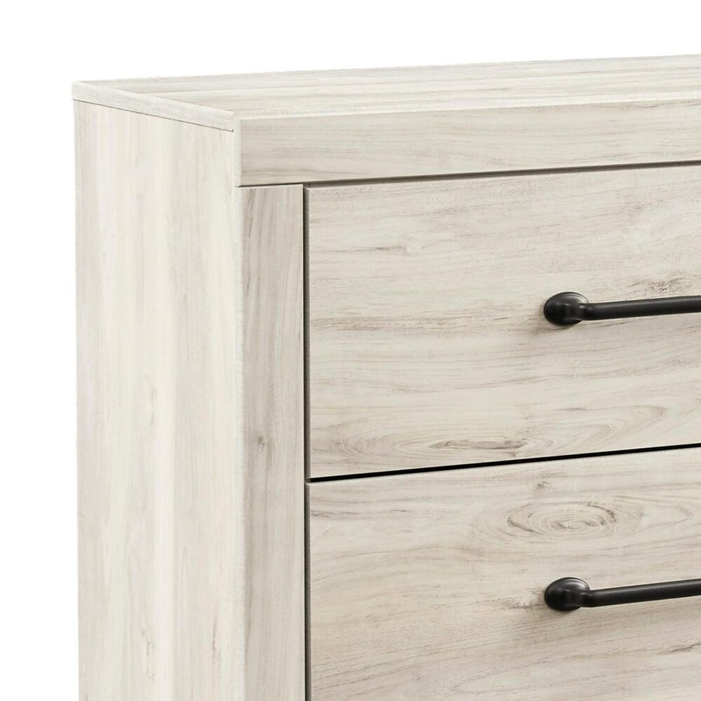 Signature Design by Ashley Cambeck 6 Drawer Dresser in Whitewash, , large