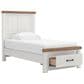 Ashley Savonport Twin Storage Bed with Dresser and Nightstand, , large