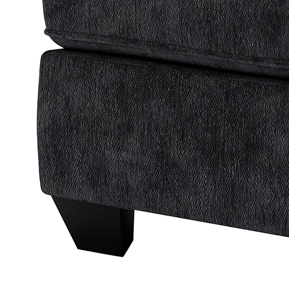 Ashley Lavernett Oversized Accent Ottoman in Charcoal, , large