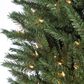 The Gerson Company 7.5" Pre-Lit Artificial New England Pine with White Lights in Green, , large