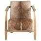 Blue Sun Designs Neala Accent Chair in Brown and White, , large