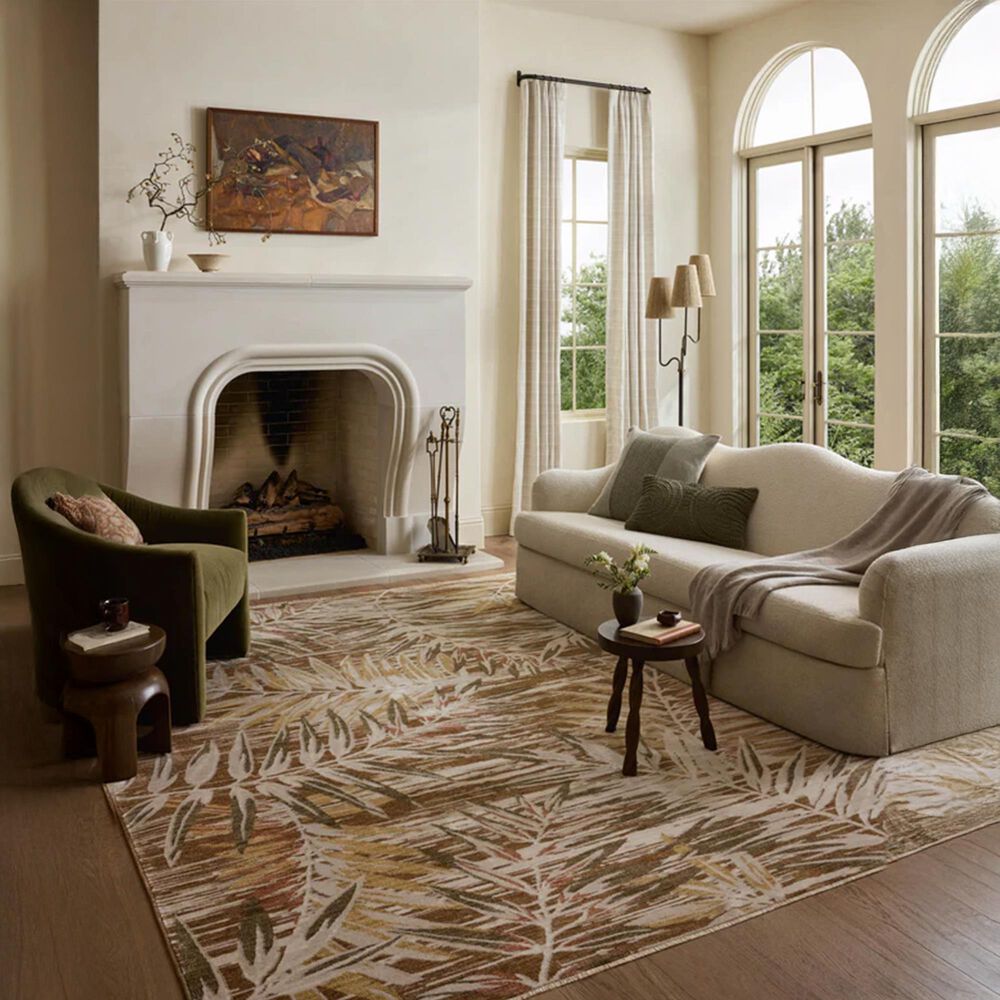 Loloi Eileen Earth and Natural 2&#39;6&quot; x 7&#39;6&quot; Runner, , large