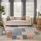 Nourison Astra Machine Washable Geometric 9" x 12" Multicolor Area Rug, , large