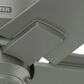 Hunter Terrace 44" Outdoor Ceiling Fan in Matte Silver, , large