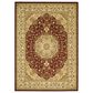 Safavieh Lyndhurst LNH222 8" x 11" Red and Ivory Area Rug, , large