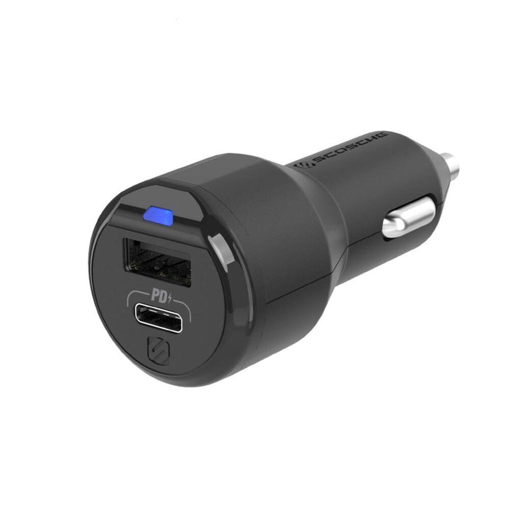Scosche USB-C / USB-A Fast Car Charger, , large