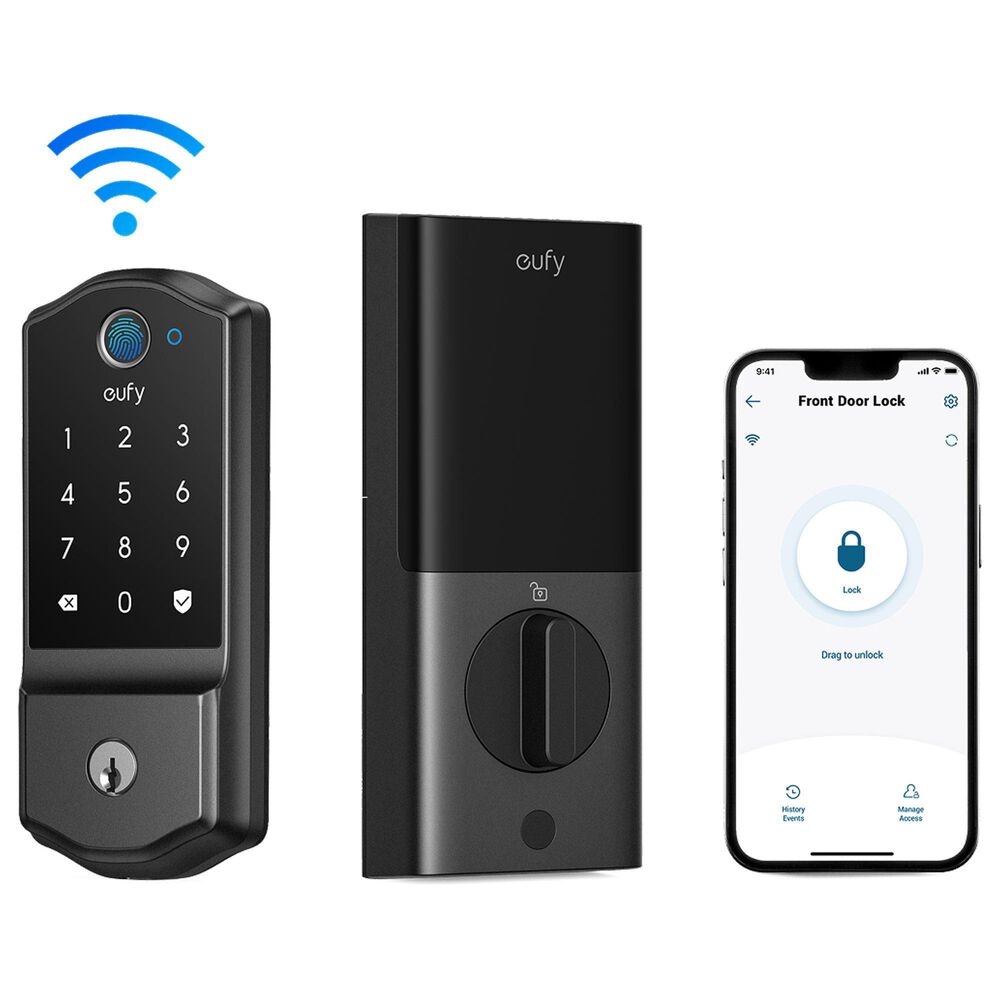 eufy Smart Lock C220 with Fingerprint ID in Black, , large