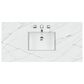 James Martin Vanities Bristol 48" Single Bathroom Vanity in Bright White with 3 cm Ethereal Noctis Quartz Top and Rectangular Sink, , large