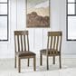 Ashley Urbinforte Side Chair in Light Brown, , large
