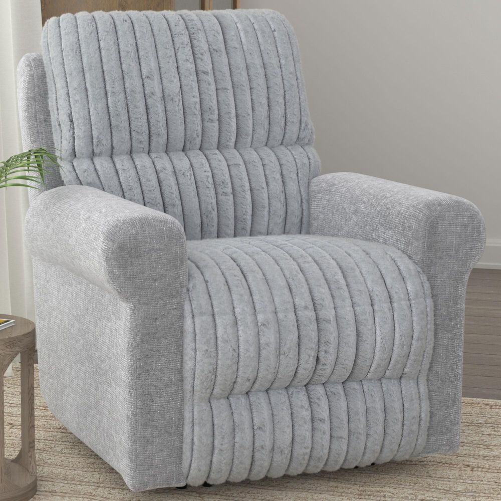Catnapper Foxy Power Lay Flat Recliner with Zero Gravity in Nickel, , large