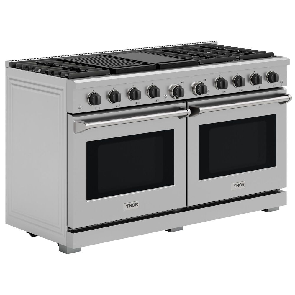 Thor Kitchen 9.6 Cu. Ft. Freestanding Professional Gas Range in Stainless Steel, , large