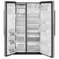 Cafe 21.9 Cu. Ft. Counter Depth Side by Side Refrigerator in Stainless Steel, , large