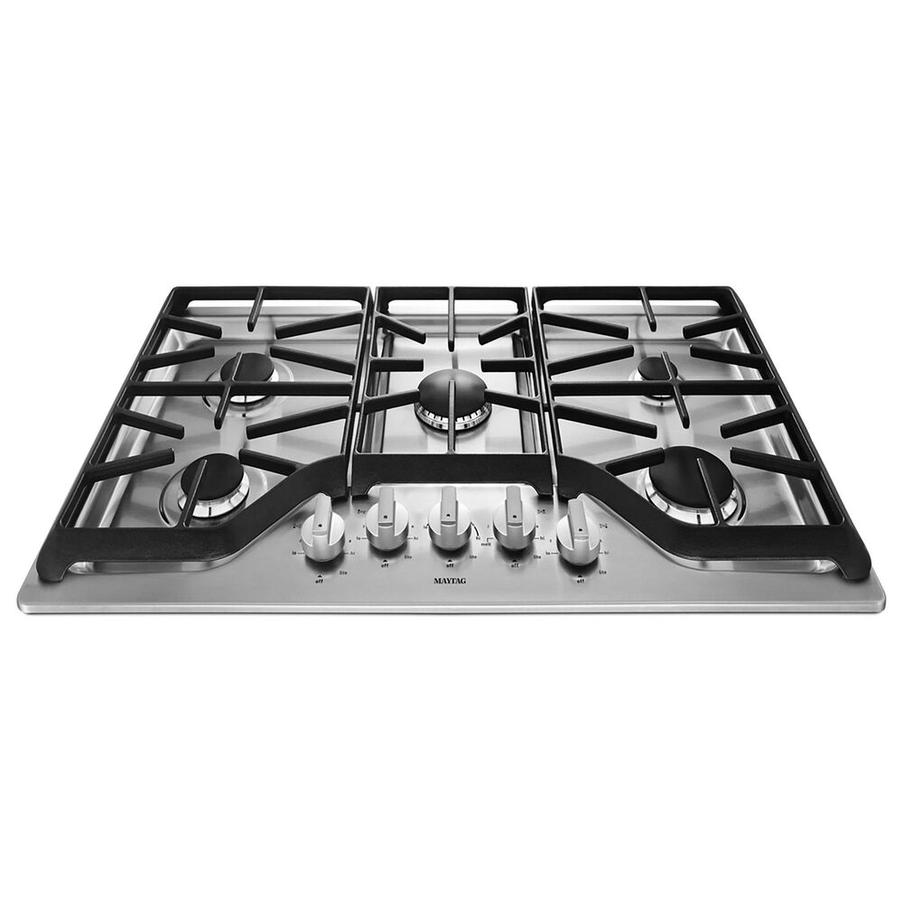 Maytag 2-Piece Kitchen Package with 30&quot; Built-In Single Wall Oven and 36&quot; Gas Cooktop in Stainless Steel, , large