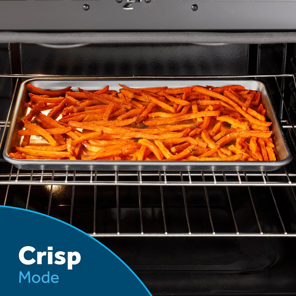 GE Appliances 5.3 Cu. Ft. Freestanding Natural Gas Range with Crisp Mode in White, , large