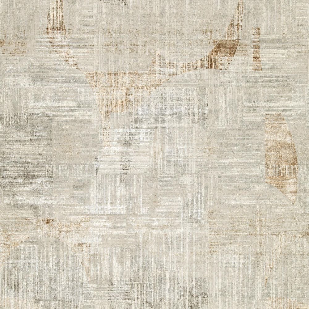 Ashley Truward 8&#39; x 10&#39; Linen, Gray and Caramel Area Rug, , large