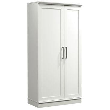 Sauder Homeplus Storage Cabinet in Soft White, , large