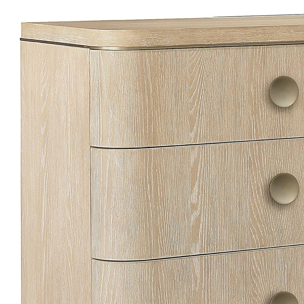 Chapel Hill Huntington 6-Drawer Dresser and Mirror in Beach Grass, , large