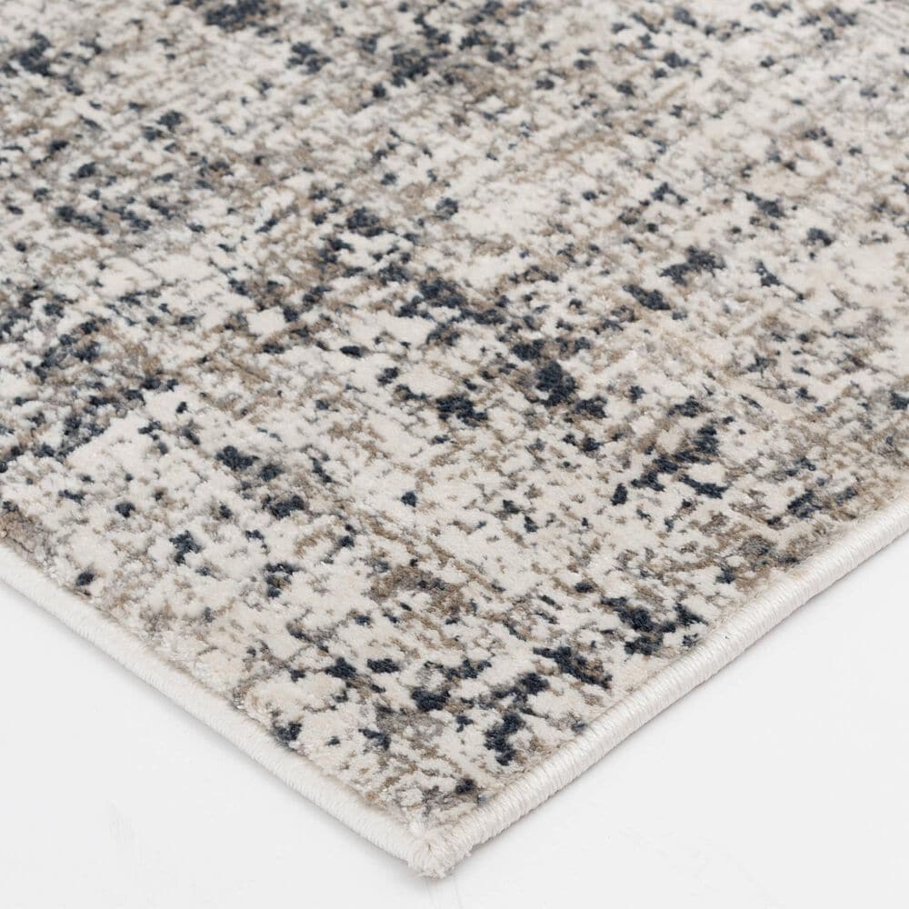Central Oriental Clearwater Olinda 5&#39; x 8&#39; Nightfall and Biscuit Area Rug, , large