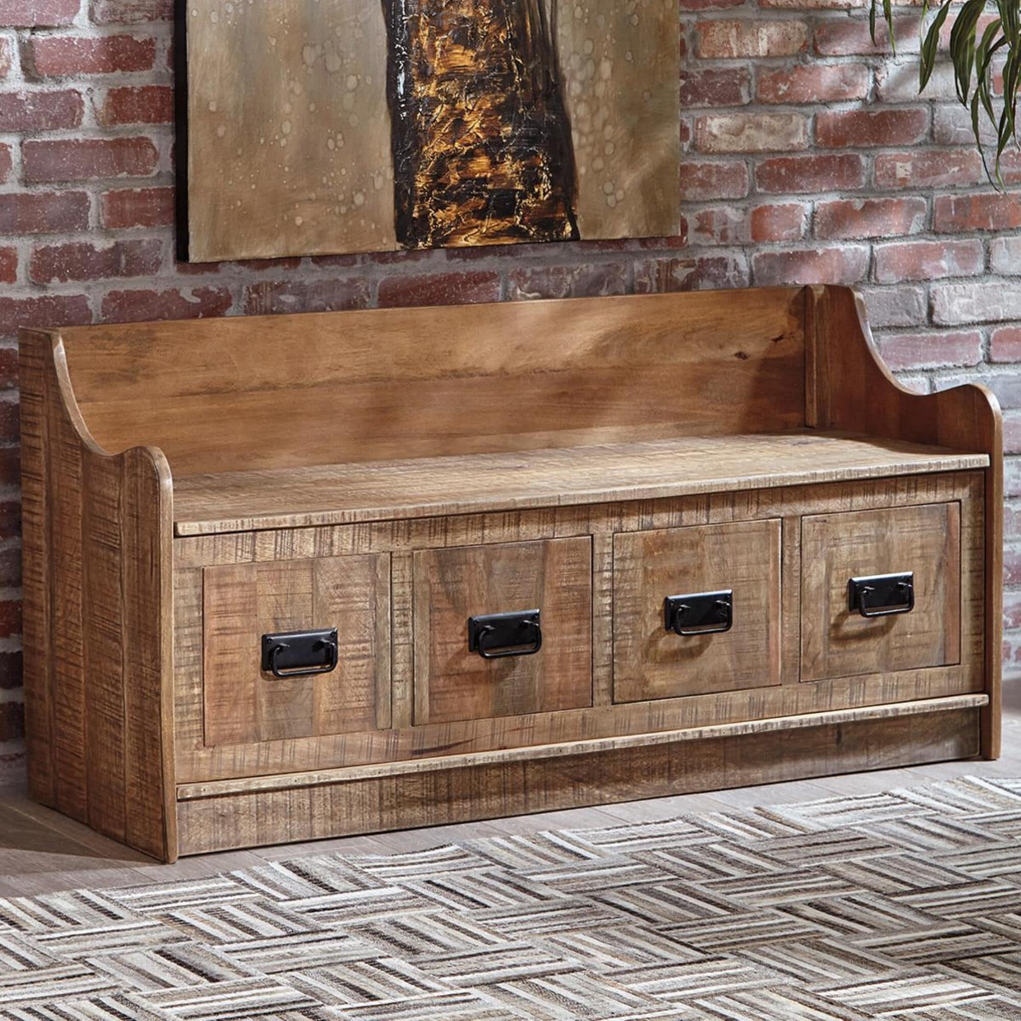Ashley store storage bench
