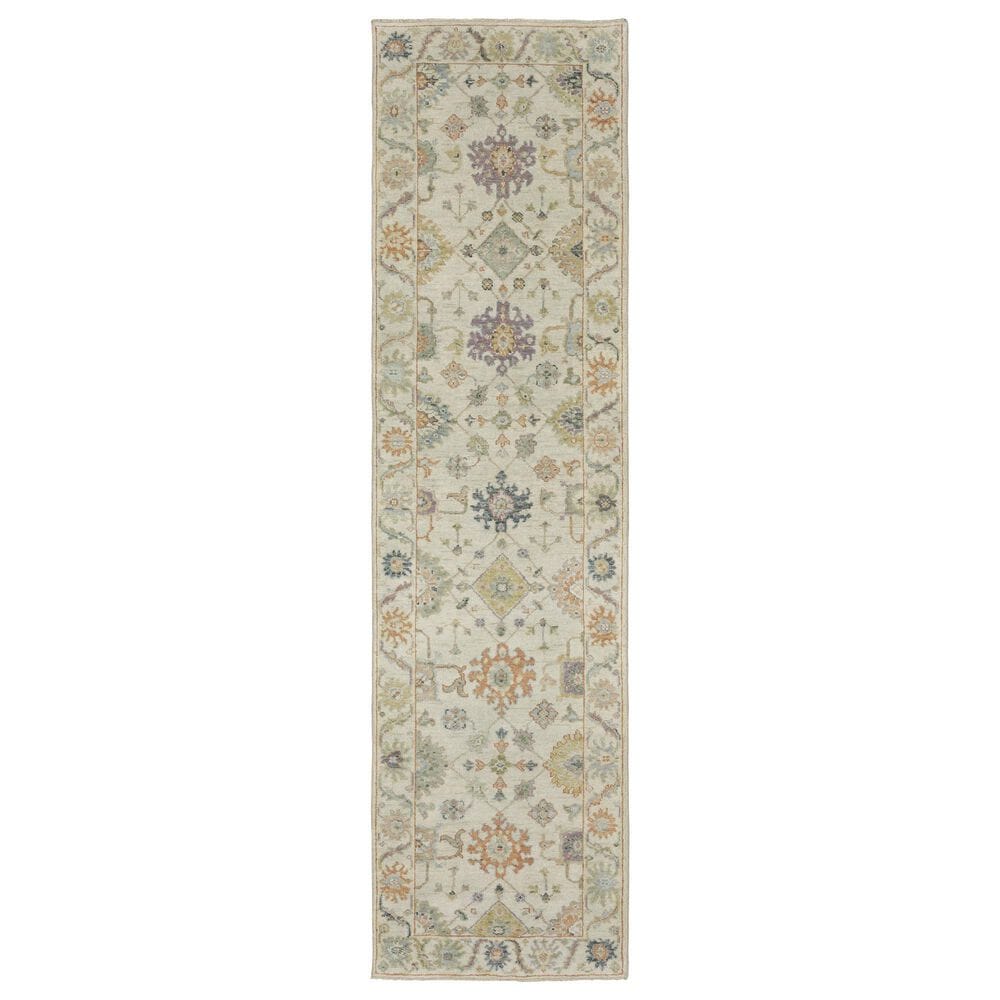 Oriental Weavers Palace Beige and Green 2"6" x 10" Runner, , large