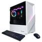 CyberPowerPC Gamer Supreme Gaming Desktop| AMD Ryzen 7 7800X3D - 32GB RAM - AMD Radeon RX 9070 Graphics - 1TB SSD in White, , large