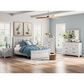 Ashley Makidern 2 Piece Queen Panel Bedroom Set in Whitewash, , large