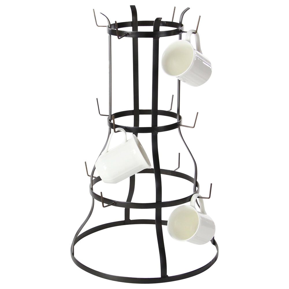 Uma Enterprises Mug Holder in Black &#40;Set of 2&#41;, , large