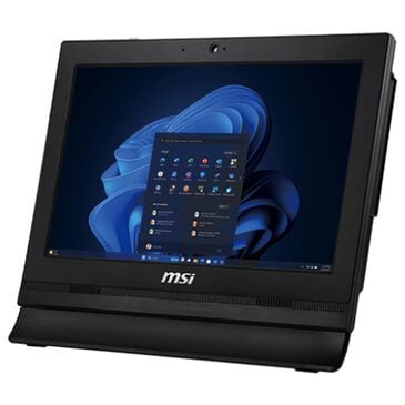 MSI 15.6" Pro AP162 All-in-One Desktop | Intel Celeron N100 - 4GB RAM - Intel UHD Graphics - 128GB SSD in Black, , large