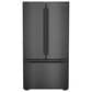 KitchenAid 24.3 Cu. Ft Counter Depth French Door Refrigerator with Interior Dispense in Black Ore, , large
