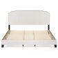 HOMLUX Nadia King Platform Bed Frame in Gray, , large