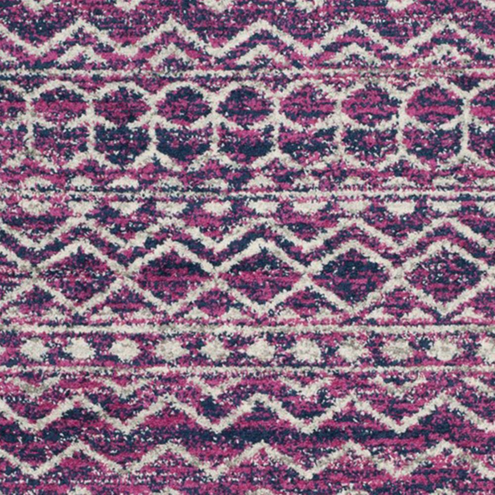 Safavieh Madison MAD606M 5&#39;1&quot; x 7&#39;6&quot; Fuchsia and Navy Area Rug, , large