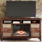 Jofran Painted Canyon 60" Electric Fireplace Media Console in Cannon Valley, , large