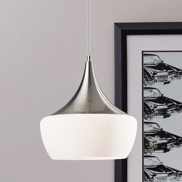 Adesso Eliza Pendant in Brushed Steel, , large