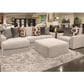 Hartsfield Arlo Cocktail Ottoman in Oyster, , large