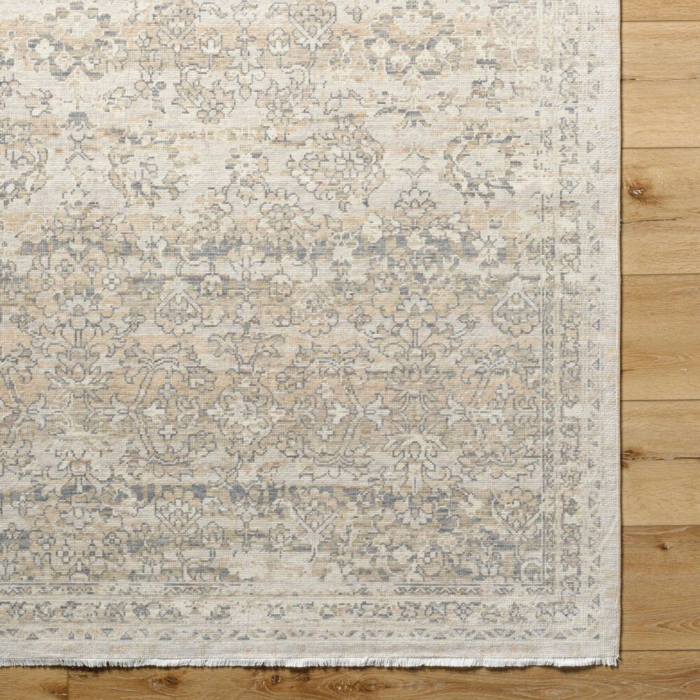 Surya Once Upon a Time Light Gray, Gray, Ivory, Tan and Light Brown 7'10" x 9'10" Area Rug, , large