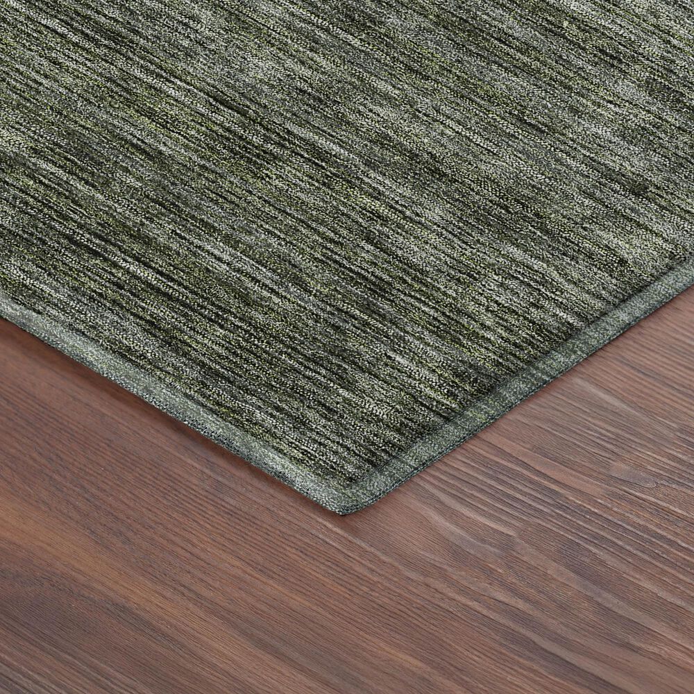 Dalyn Rug Company Soft Essentials Solid Basil 2'6" x 3'10" Indoor/Outdoor Area Rug, , large