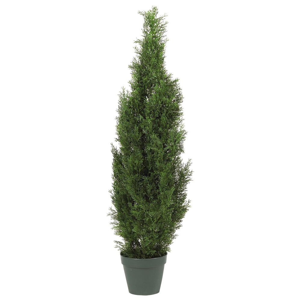 Nearly Natural Inc 4' Cedar Tree Silk Tree (Indoor/Outdoor), , large