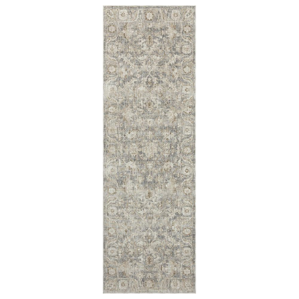 Amber Lewis x Loloi Honora 2"7" x 8" Slate and Beige Runner, , large