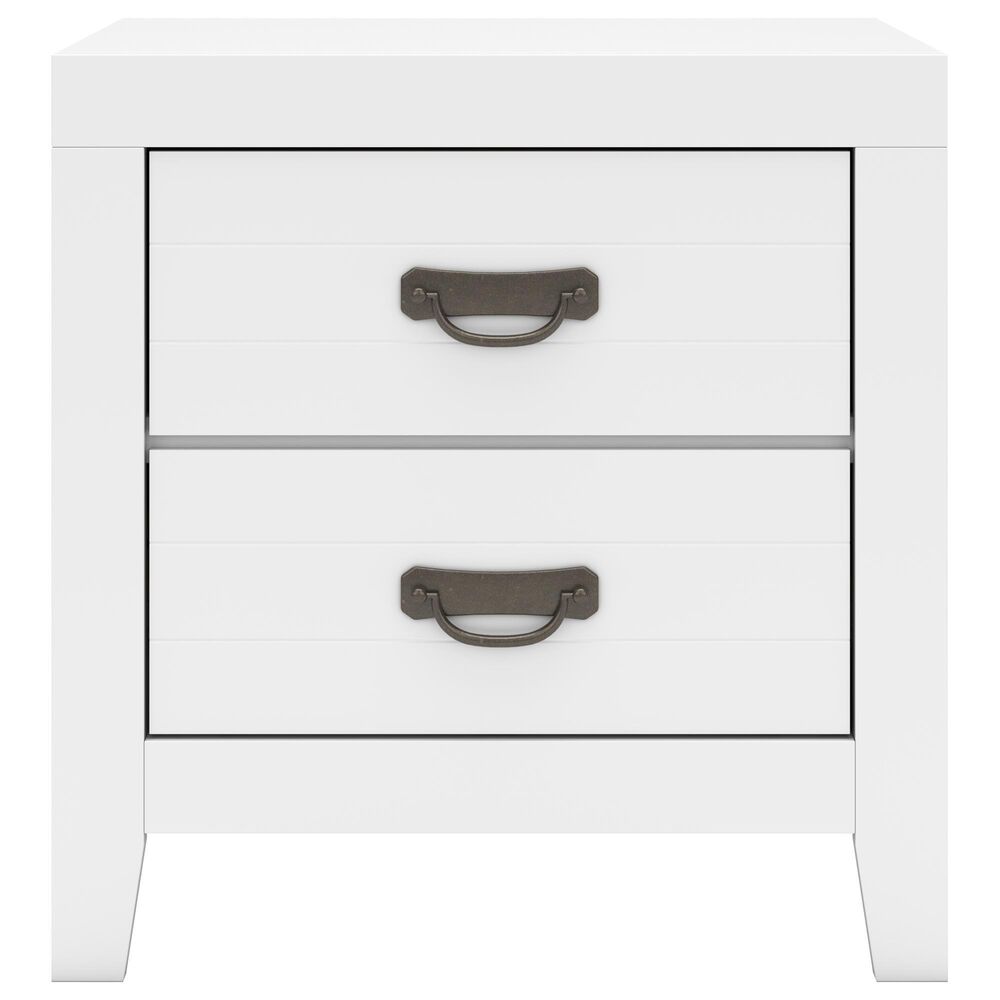 Ashley Binterglen 4-Piece Queen Panel Bedroom Set in White, , large