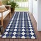 Dalyn Rug Company Wonderland WN20 2"3" x 7"6" Navy Indoor/Outdoor Runner, , large