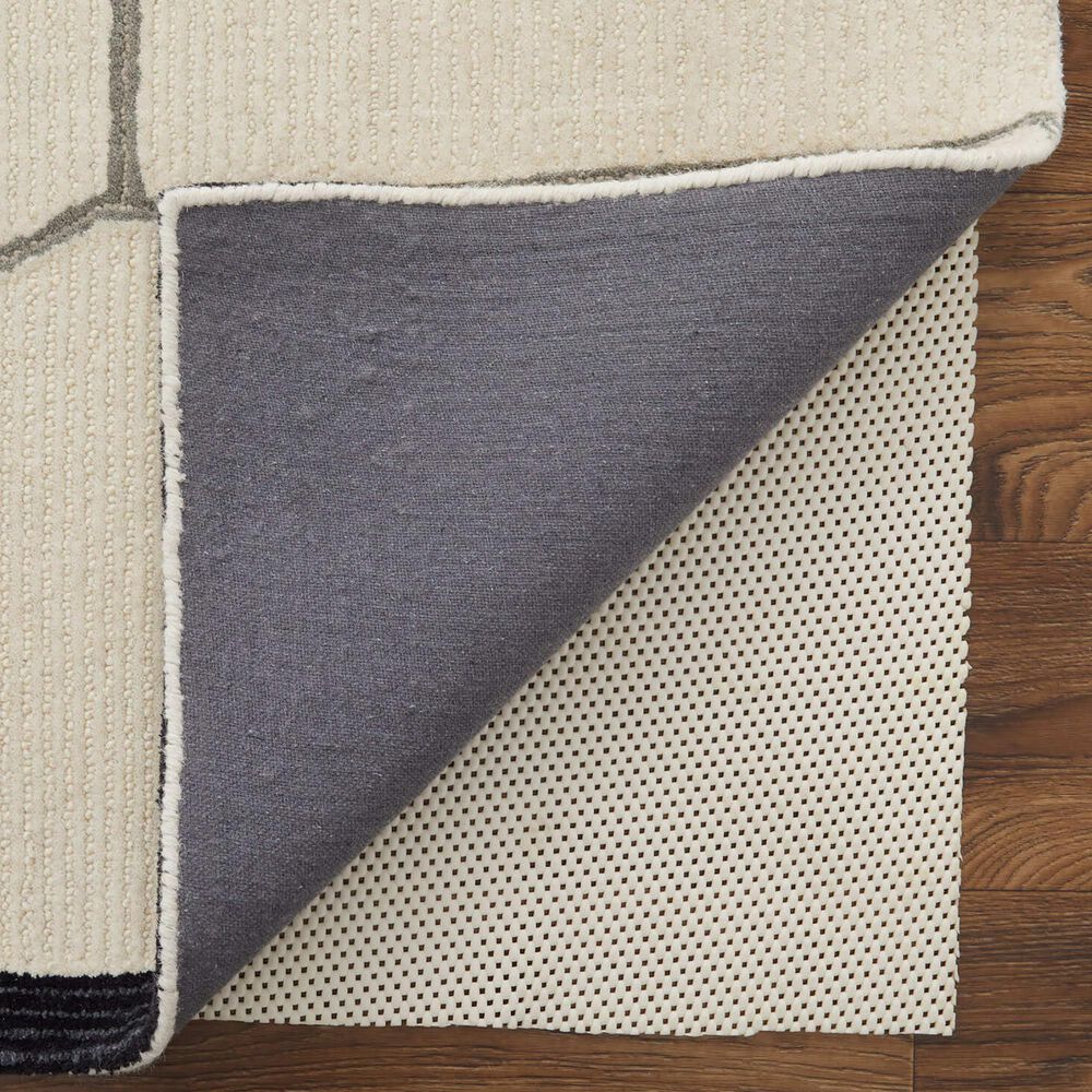 Feizy Maguire 8902F 2&#39; x 3&#39; Ivory and Black Area Rug, , large