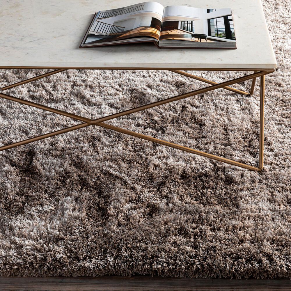 Surya Grizzly Medium Gray 9&#39; x 12&#39; Area Rug, , large