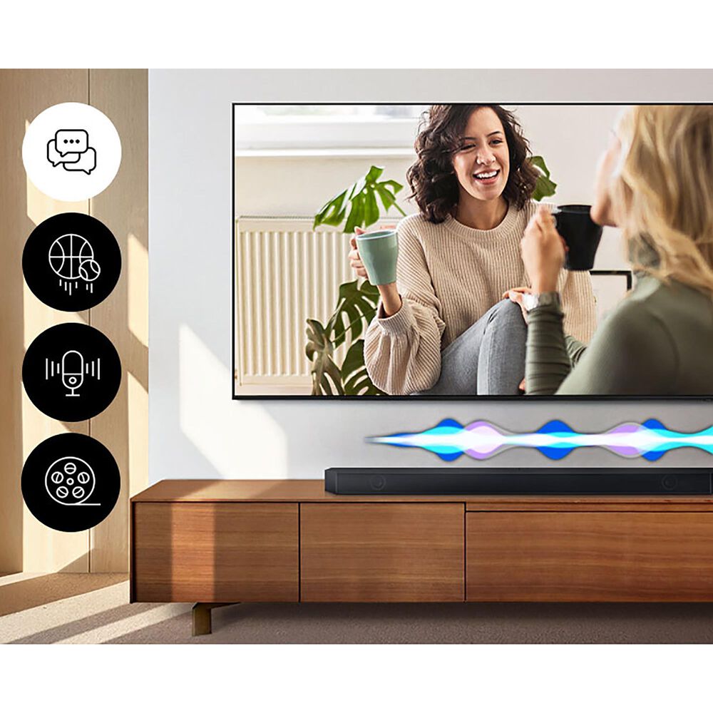 Samsung 3.1.2-Channel Wireless Dolby Atmos Soundbar System in Titan Black, , large