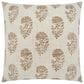 D.V. KAP Home Caria 24" Square Throw Pillow in Canyon, , large
