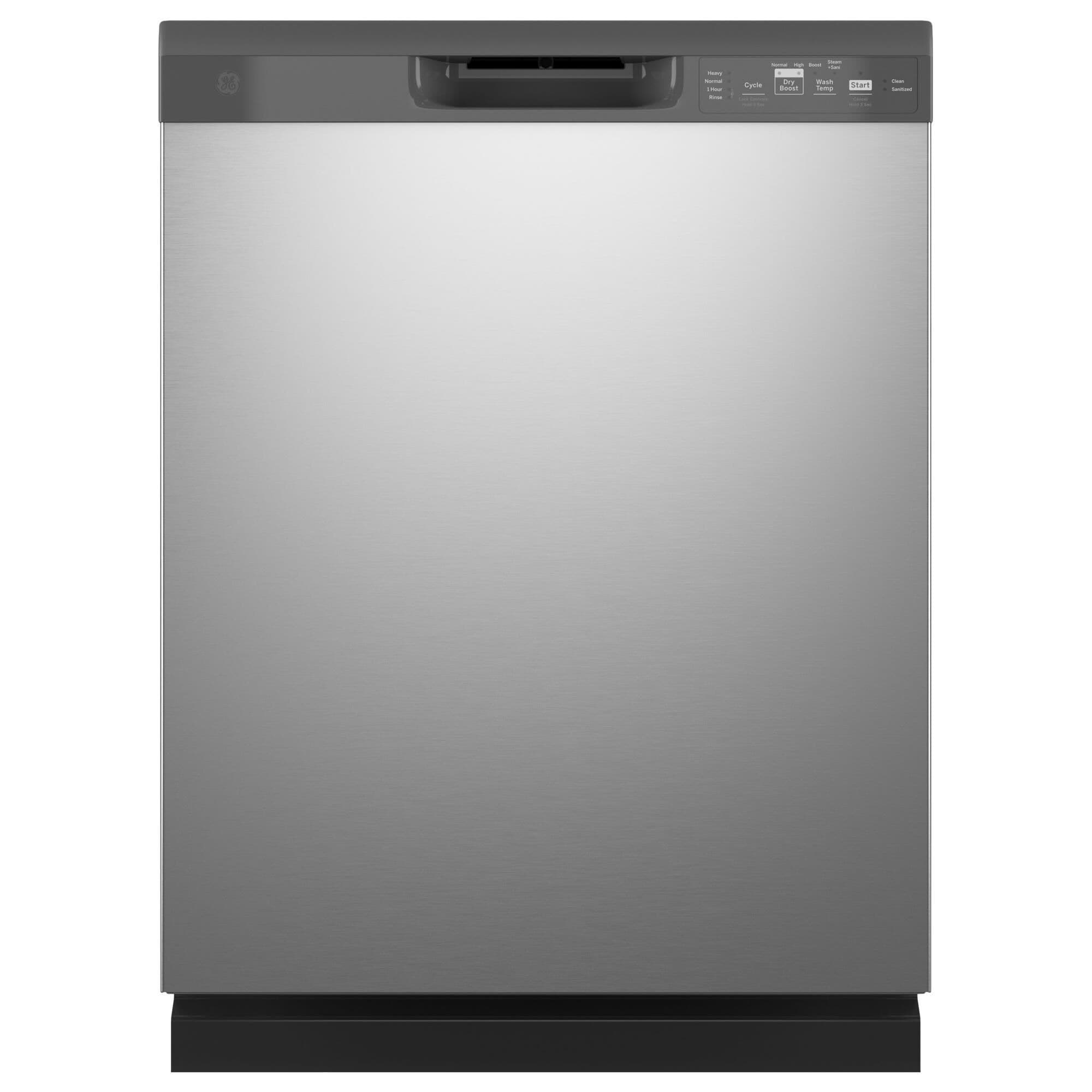 Bisque dishwasher with stainless steel tub on sale