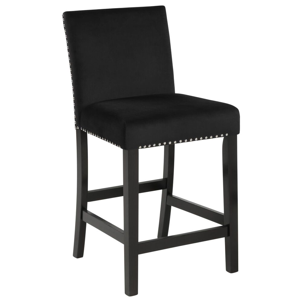 New Heritage Celeste 5-Piece Round Counter Height Dining Set in Espresso, , large